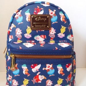 Snow White Seven Dwarfs Mini Backpack Loungefly